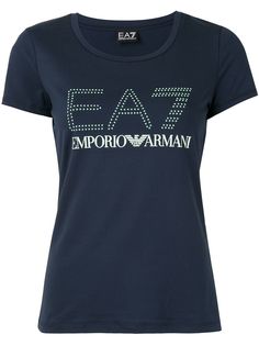 Ea7 Emporio Armani футболка с логотипом