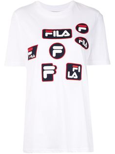 Fila футболка с круглым вырезом и логотипом