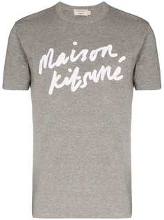 Maison Kitsuné футболка с логотипом