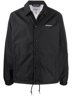 Carhartt WIP press-stud logo shirt jacket