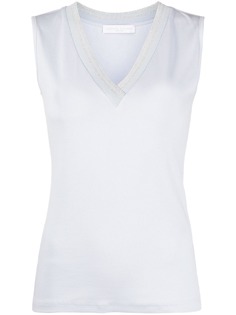 Fabiana Filippi sleeveless V-neck top