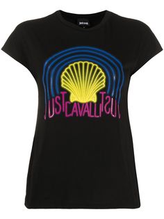 Just Cavalli футболка с принтом
