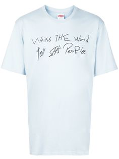 Supreme футболка Wake The World