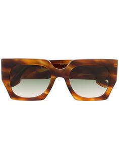 Victoria Beckham солнцезащитные очки в геометричной оправе