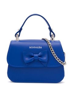 Monnalisa сумка на плечо с бантом