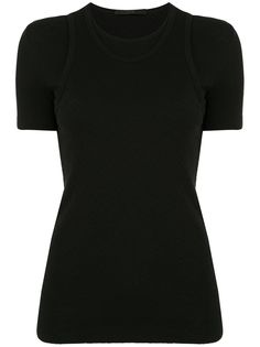 Helmut Lang двухслойная футболка