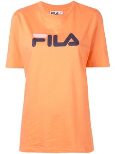 Fila футболка с круглым вырезом и логотипом