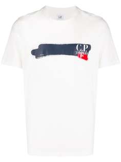 C.P. Company logo-print crew neck T-shirt