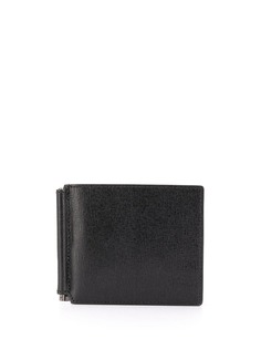 Canali textured bi-fold wallet