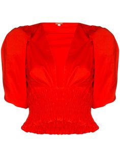 Johanna Ortiz укороченная блузка Playful Vision