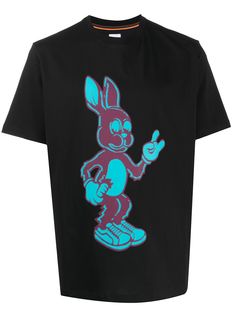 Paul Smith футболка с принтом Rabbit