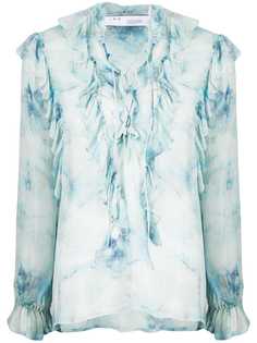 IRO полупрозрачная блузка Cruis с оборками