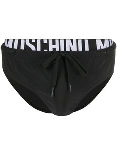 Moschino плавки с логотипом