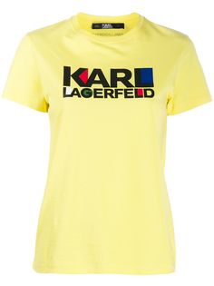 Karl Lagerfeld футболка с логотипом