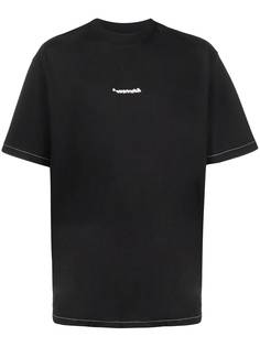 Ader Error футболка свободного кроя с логотипом