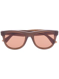 Bottega Veneta Eyewear square-frame tinted sunglasses