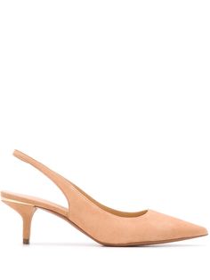 Michael Kors Collection slingback kitten heel pumps