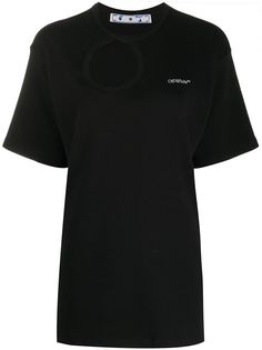 Off-White cut out T-shirt