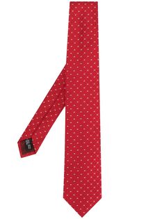 Salvatore Ferragamo Gancini print silk tie