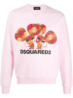 Dsquared2 mouse print sweatshirt