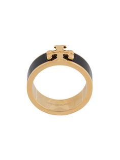 Tory Burch logo plaque ring