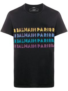 Balmain футболка с логотипом