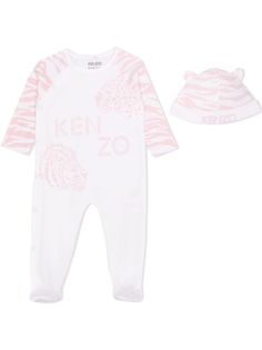 Kenzo Kids Tiger Friends printed pajamas