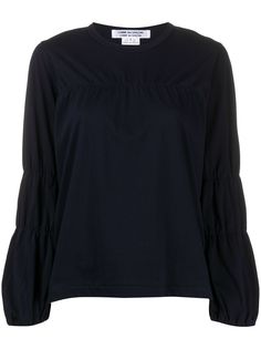 Comme Des Garçons Comme Des Garçons gathered sleeve top