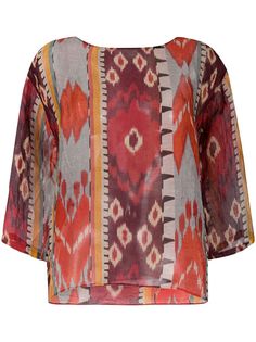Forte Forte abstract print blouse