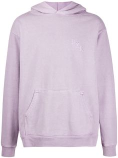 BornxRaised embroidered logo hoodie