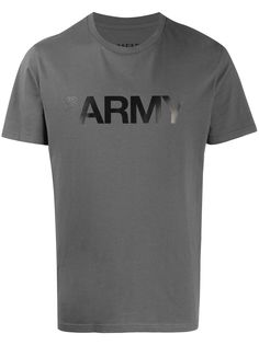 YVES SALOMON HOMME Army print T-shirt