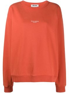 Acne Studios logo print sweatshirt