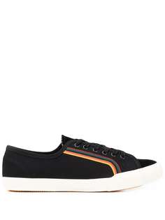 Paul Smith velvet panel sneakers