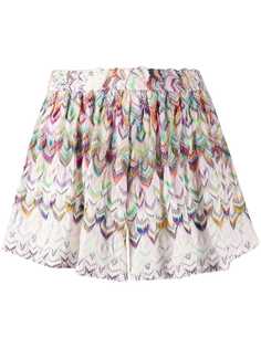 Missoni Mare knitted wide leg shorts