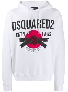 Dsquared2 толстовка с капюшоном и логотипом