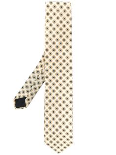 Lardini silk geometric tie