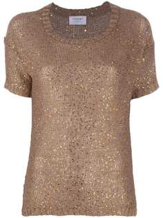 Snobby Sheep sequin embroidered top
