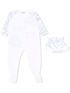Kenzo Kids Tiger Friends printed pajamas