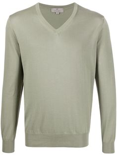 Canali relaxed fit jumper