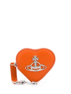 Vivienne Westwood logo plaque heart purse