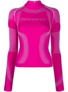 MISBHV slim-fit knitted turtleneck jumper