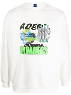 Ader Error толстовка с графичным принтом