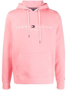 Tommy Hilfiger толстовка с капюшоном и вышитым логотипом