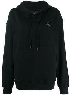 Vivienne Westwood Anglomania худи с нашивкой-логотипом