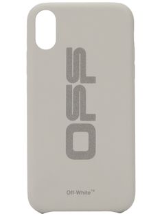 Off-White logo print iPhone XR case