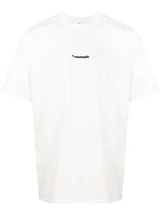 Ader Error футболка Obtin с логотипом