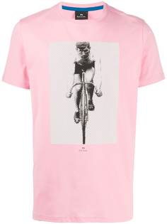 PS Paul Smith футболка с принтом Cyclist Screen