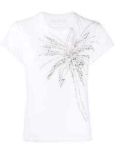 Ermanno Scervino футболка с узором из заклепок