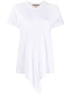 Comme Des Garçons футболка с драпировкой