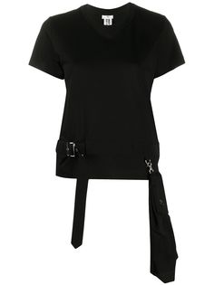 Comme Des Garçons Noir Kei Ninomiya футболка со съемным карманом